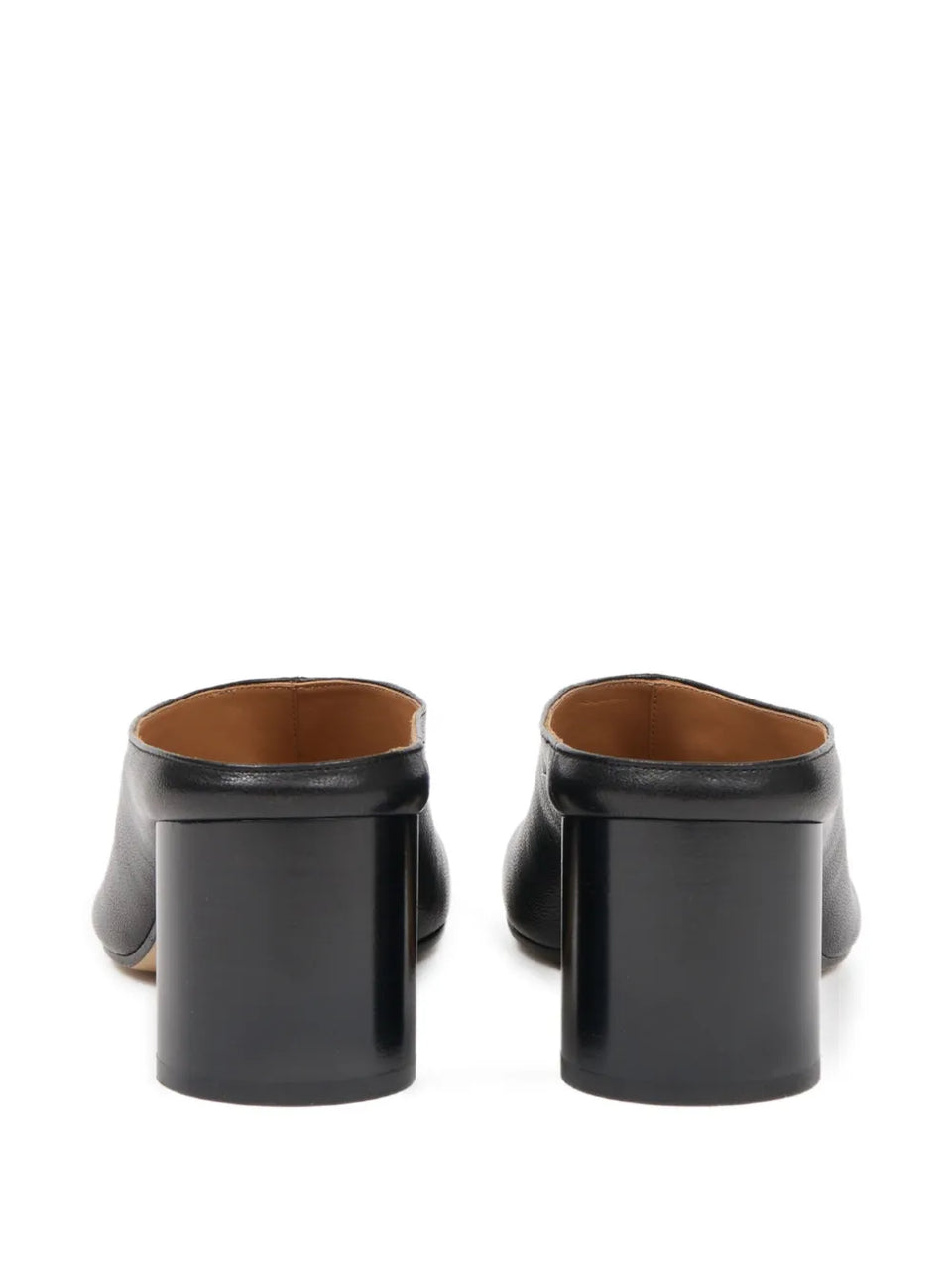 Tabi block-heel mules