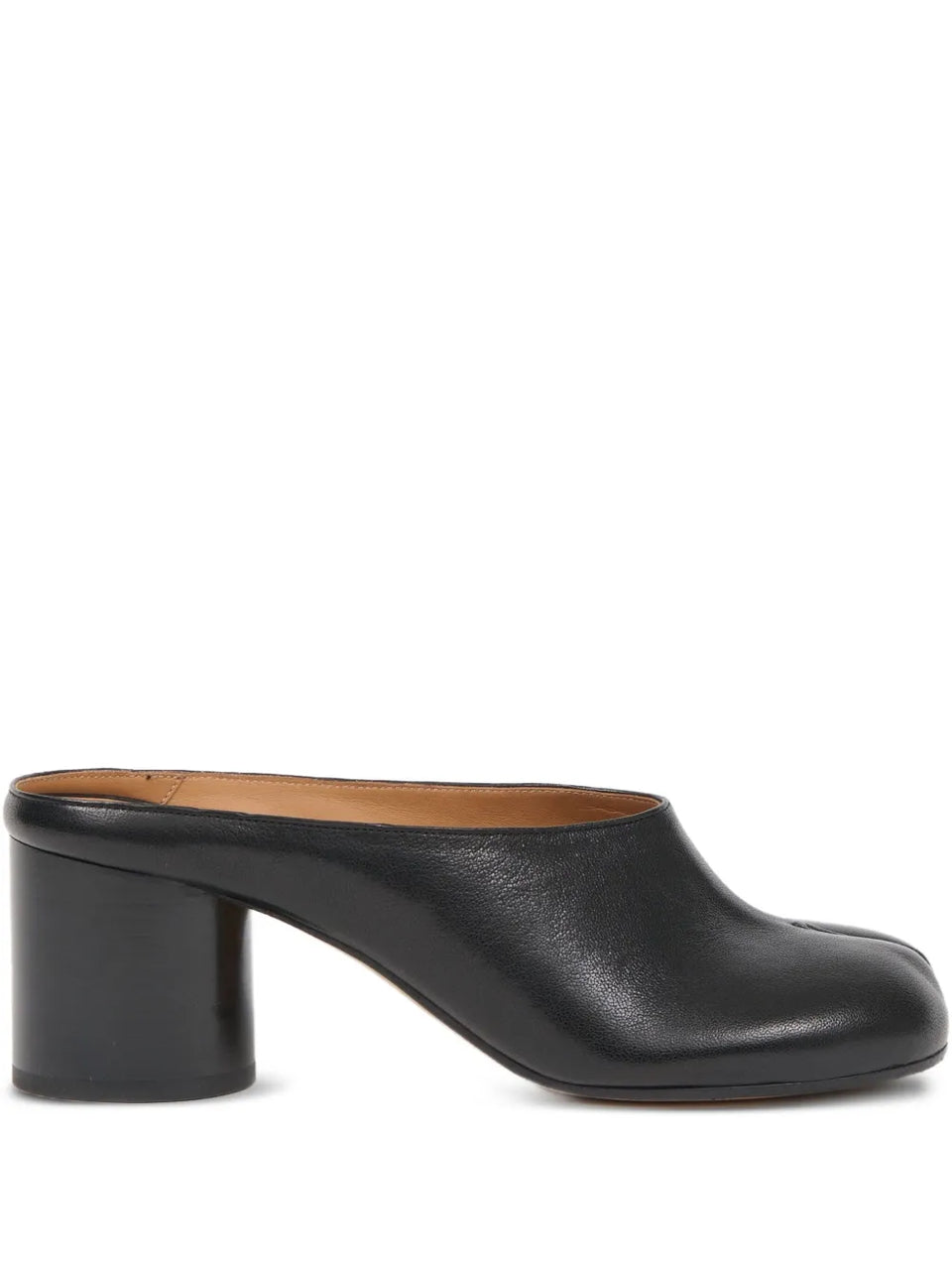 Tabi block-heel mules