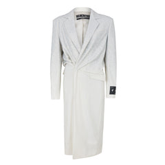 - Padded Shoulder A Line Dress