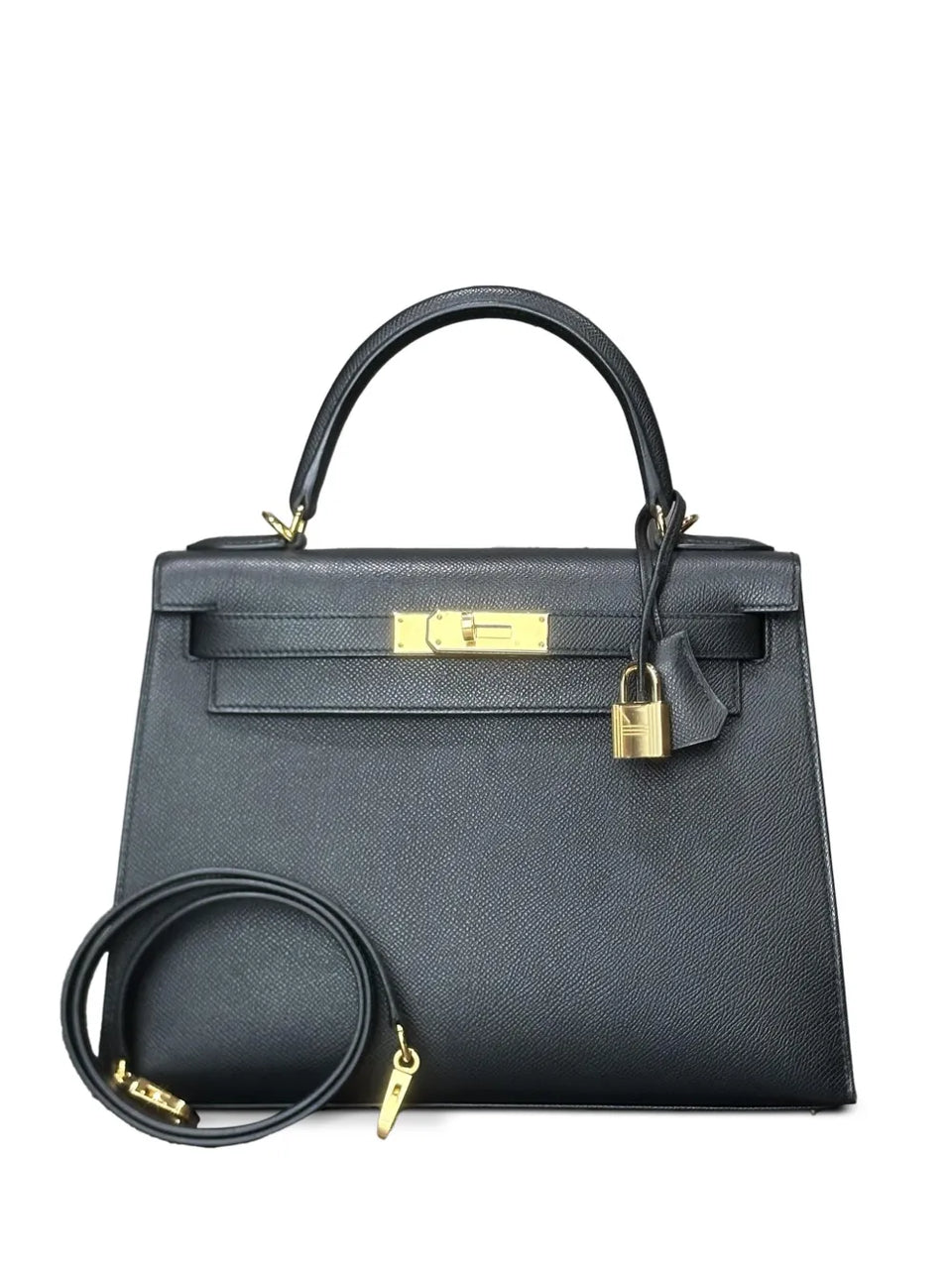 2024 Kelly Sellier 28 Epsom gold-hardware handbag