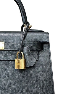 2024 Kelly Sellier 28 Epsom gold-hardware handbag