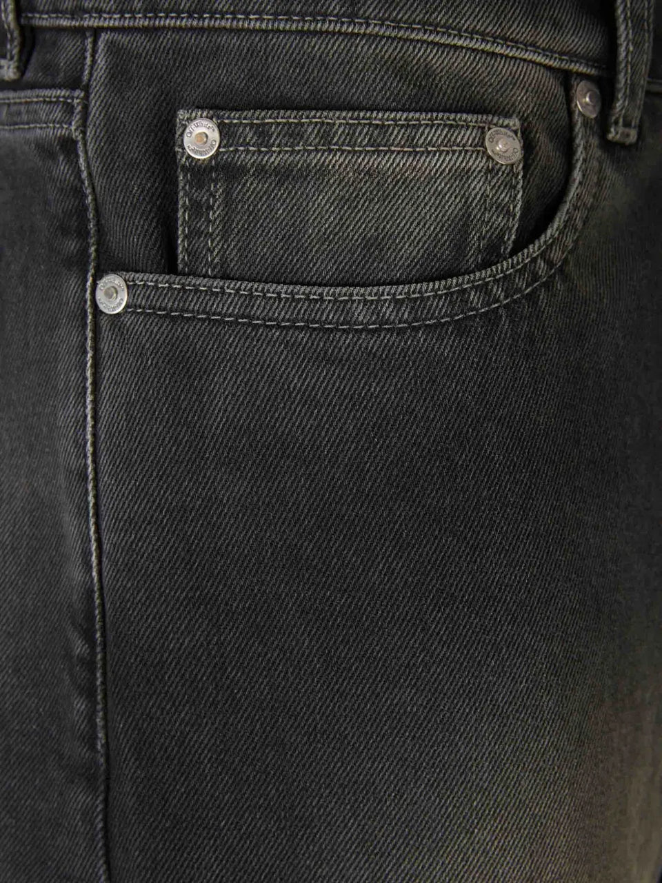 flared pocket jeans