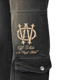 flared pocket jeans