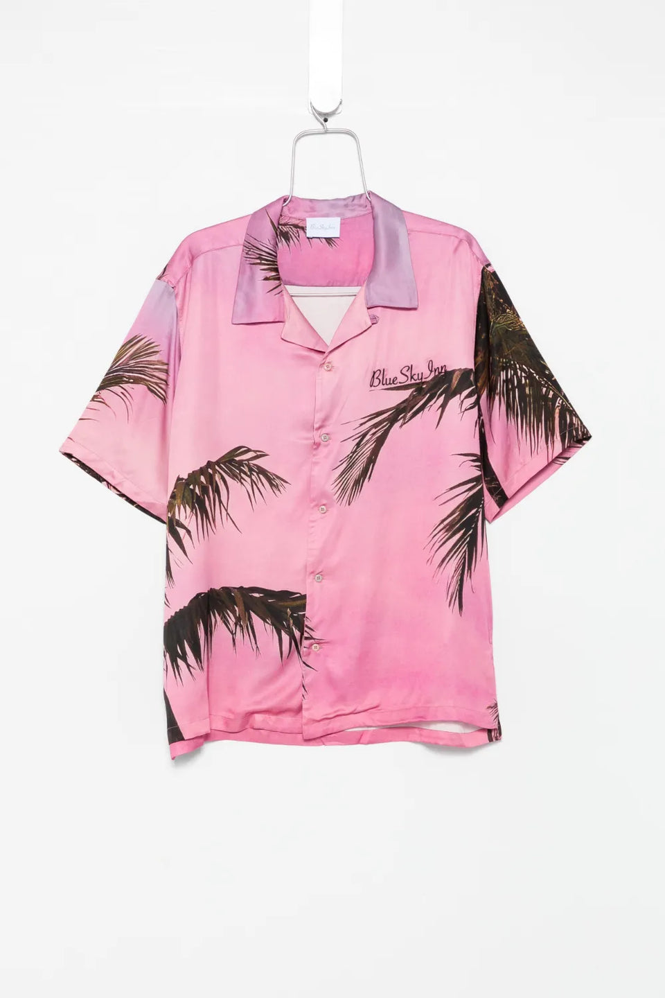 palm tree-print shirt