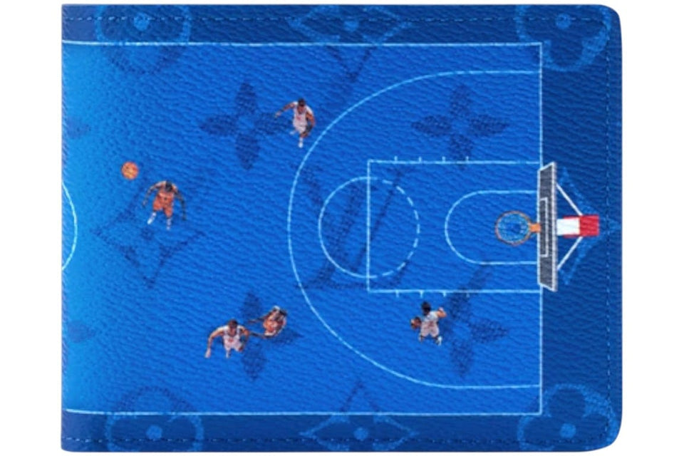 Louis Vuitton Basketball Slender Wallet Basketball/Blue