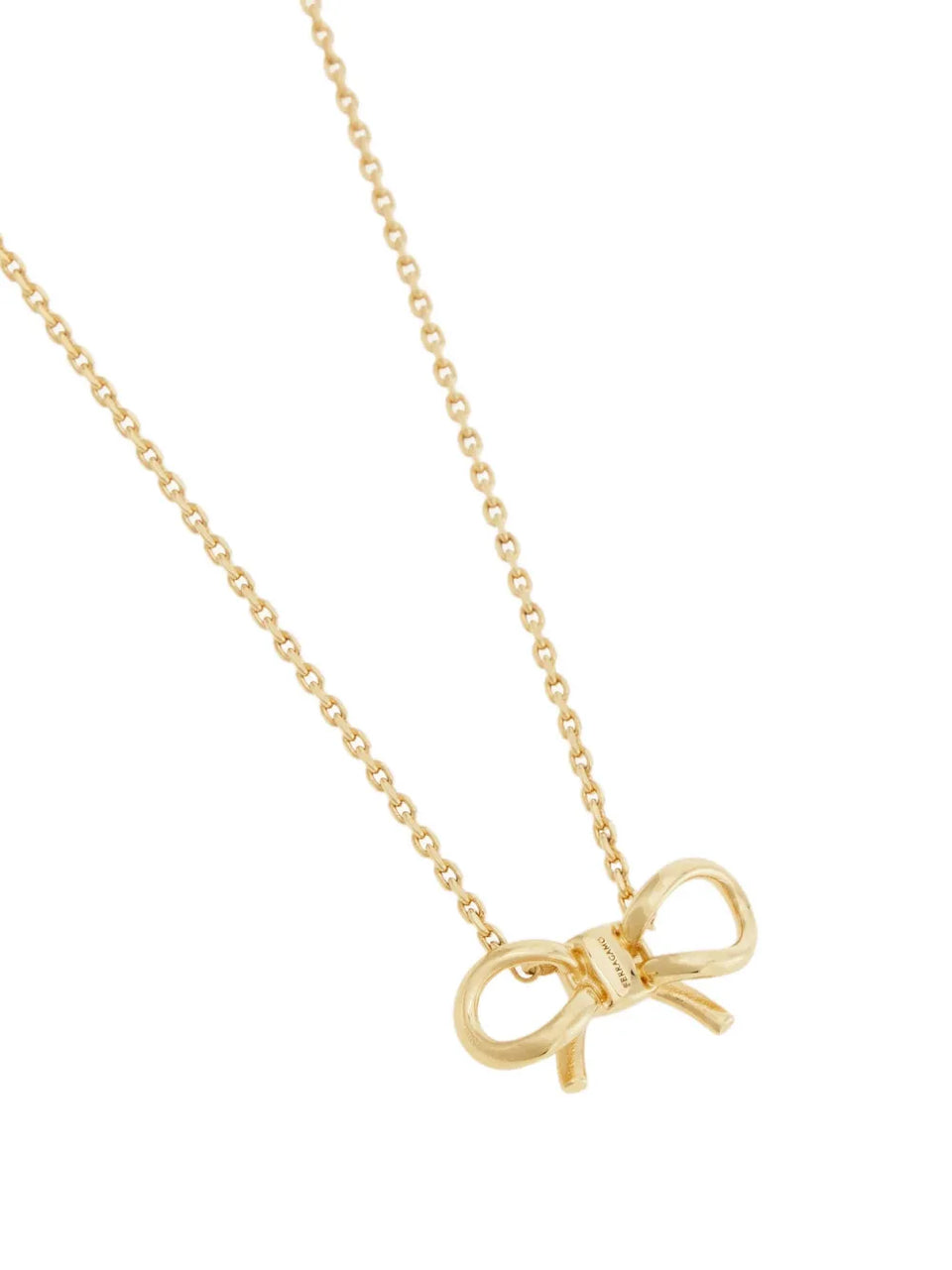 bow-pendant necklace
