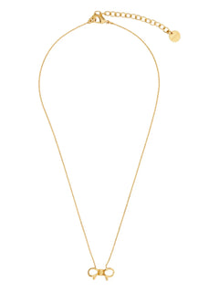 bow-pendant necklace