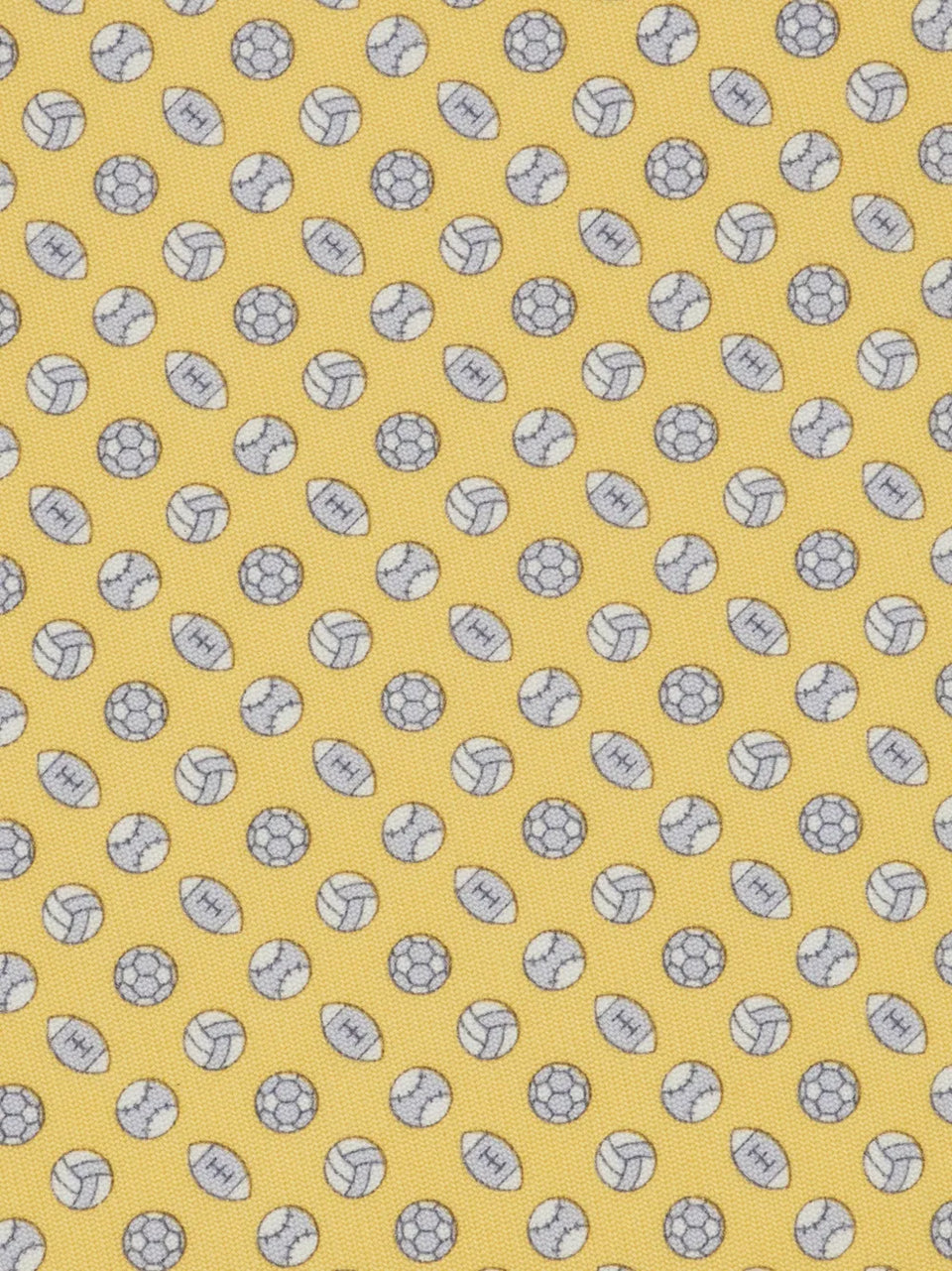Sport print silk tie