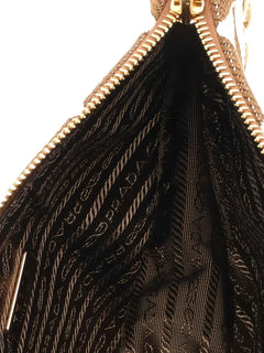 2010s Symbole triangle shoulder bag