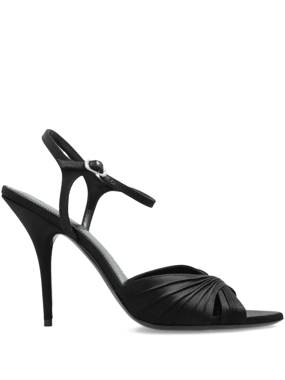 Plissé Dynas heeled sandals