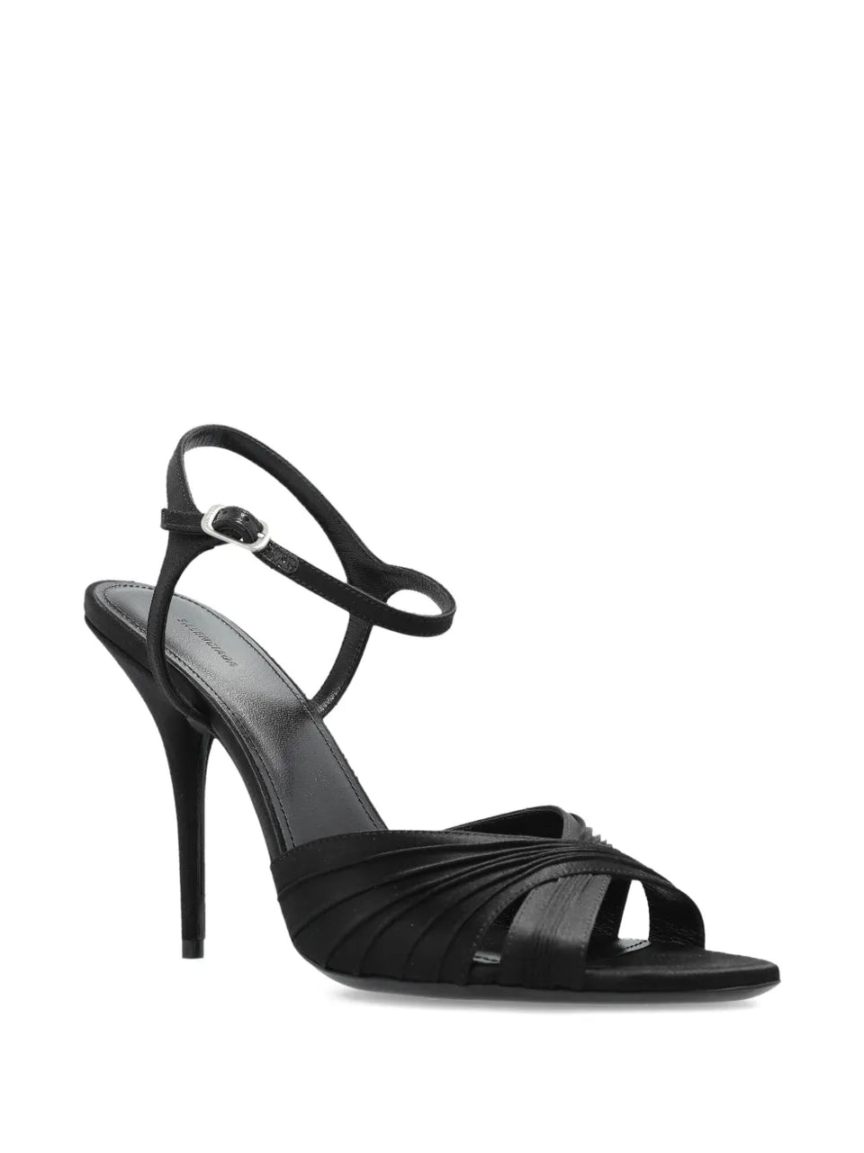 Plissé Dynas heeled sandals