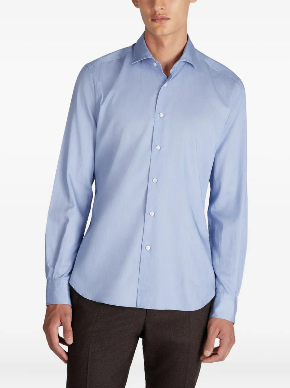 button-up cotton shirt