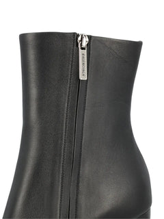 80mm Fargo leather ankle boots