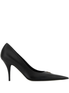 90mm Avenue BB Editor leather pumps