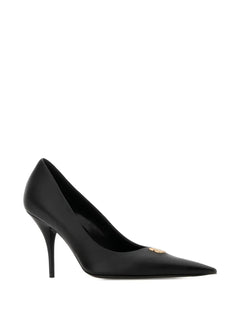 90mm Avenue BB Editor leather pumps