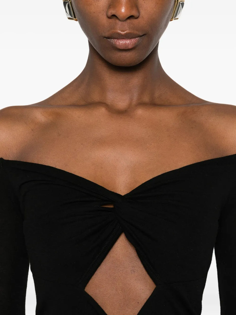 V-neck long sleeve T-Shirt