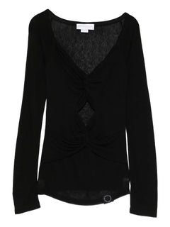 V-neck long sleeve T-Shirt