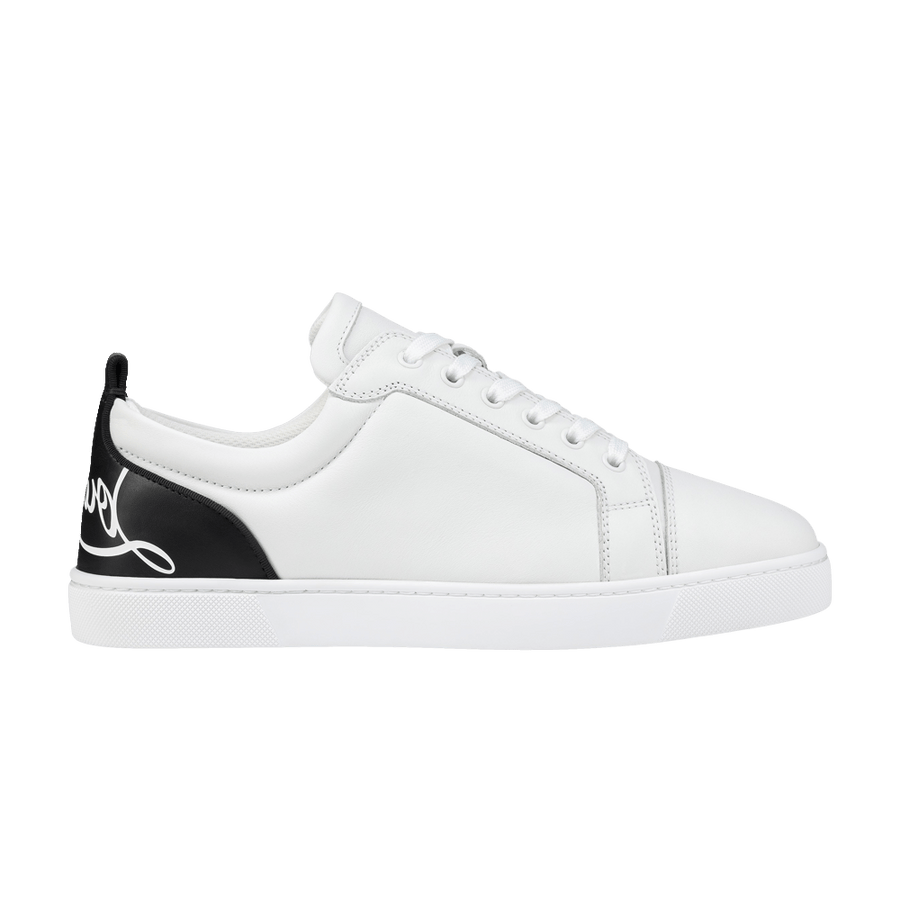 Christian Louboutin Fun Louis Junior White Black