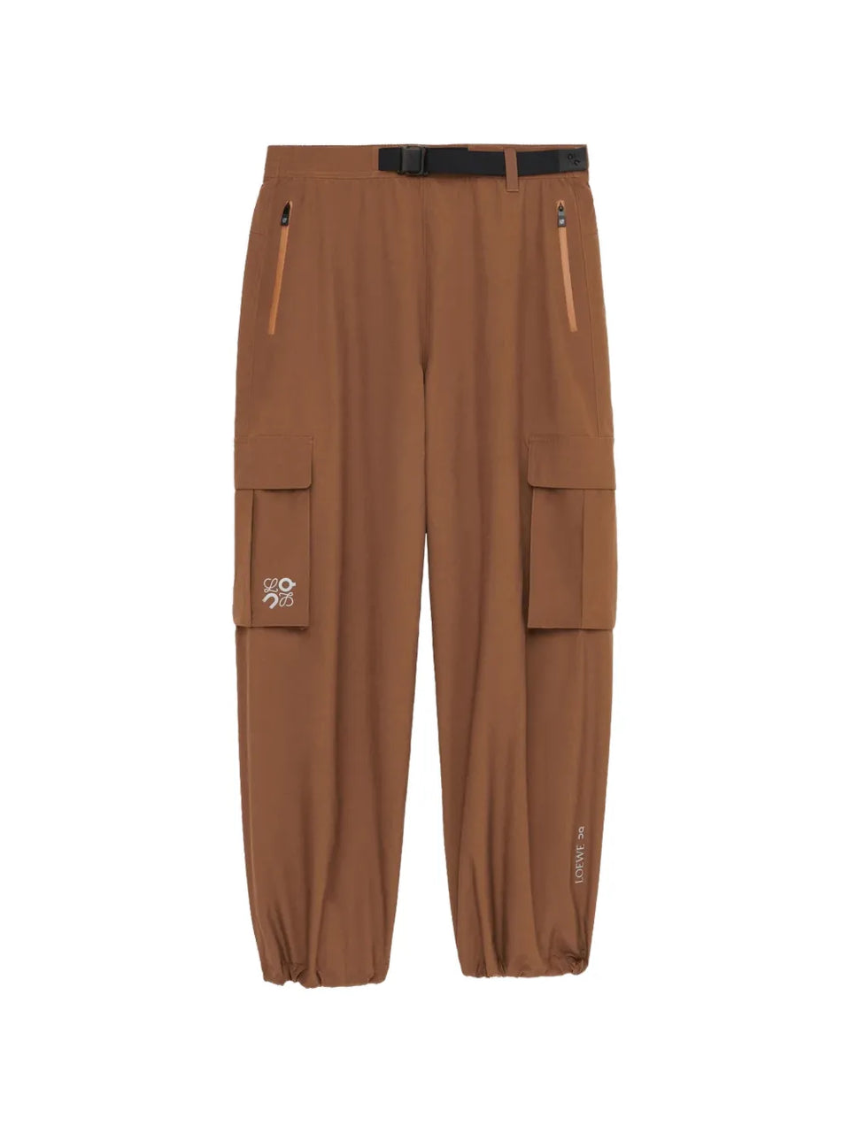 x On buckle logo cargo trousers