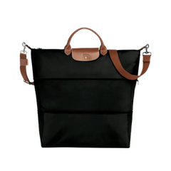 Longchamp Le Pliage Original Travel bag expandable Black - Recycled canvas