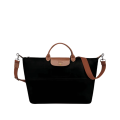 Longchamp Le Pliage Original Travel bag expandable Black - Recycled canvas