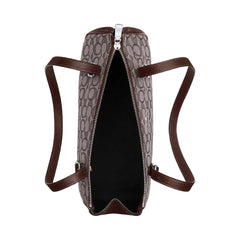 Coach Asher Shoulder Bag In Signature Jacquard Signature Jacquard-Silver-Oak-Maple