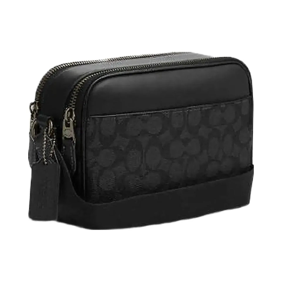 Coach Klare Crossbody Bag Calf Leather-Gold-Black