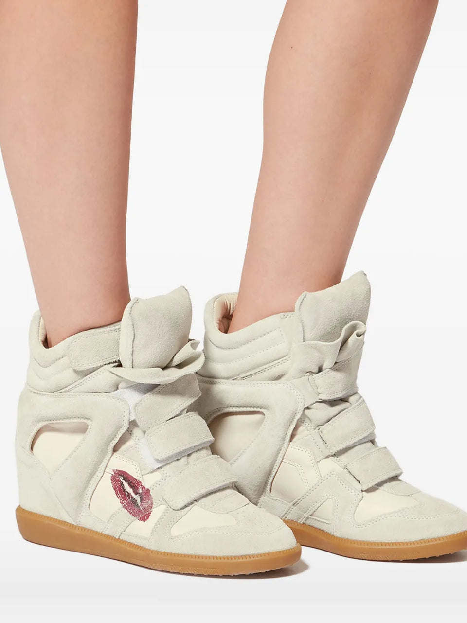 50mm Bekett lips-motif sneakers