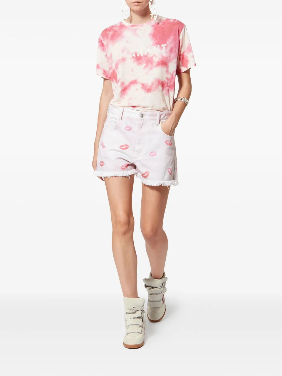 50mm Bekett lips-motif sneakers