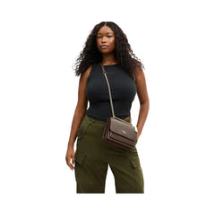 Coach Klare Crossbody Bag Calf Leather-Gold-Dark Stone