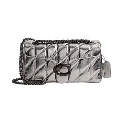 Coach Tabby Shoulder Bag 26 With Quilting Pewter-Anthracite
