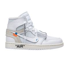 Off-White x Air Jordan 1 Retro High OG BG White 2018
