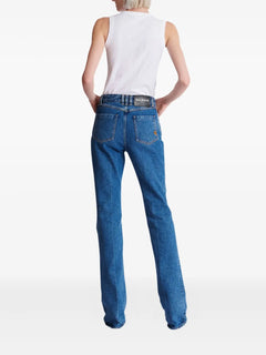 flared-leg jeans