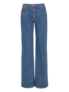 flared-leg jeans
