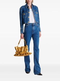flared-leg jeans