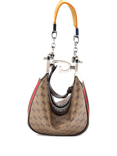Attache Shoulder Bag Micro GG Coated Canvas Mini hobo bag