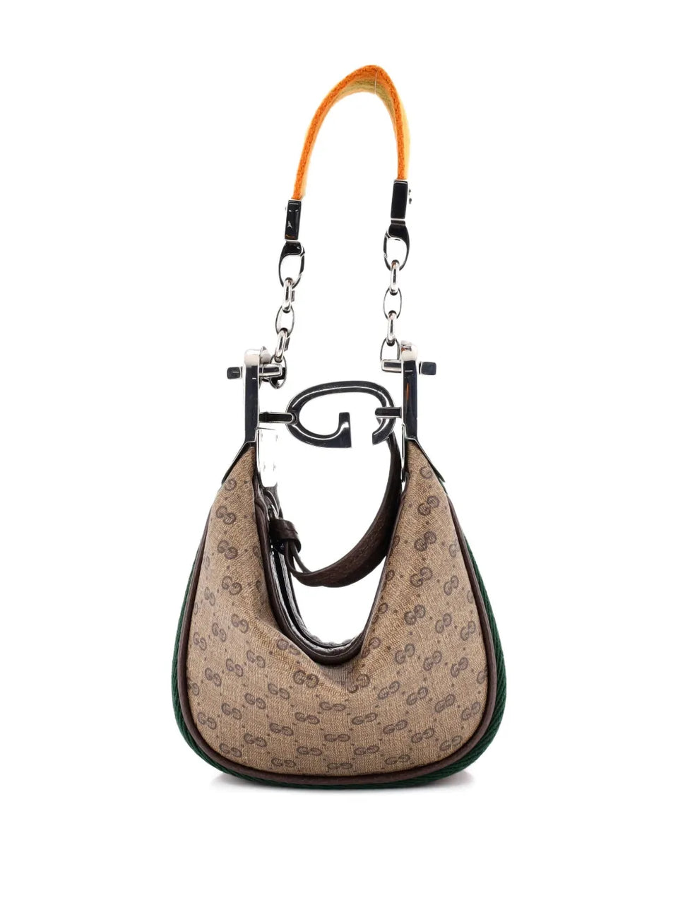 Attache Shoulder Bag Micro GG Coated Canvas Mini hobo bag