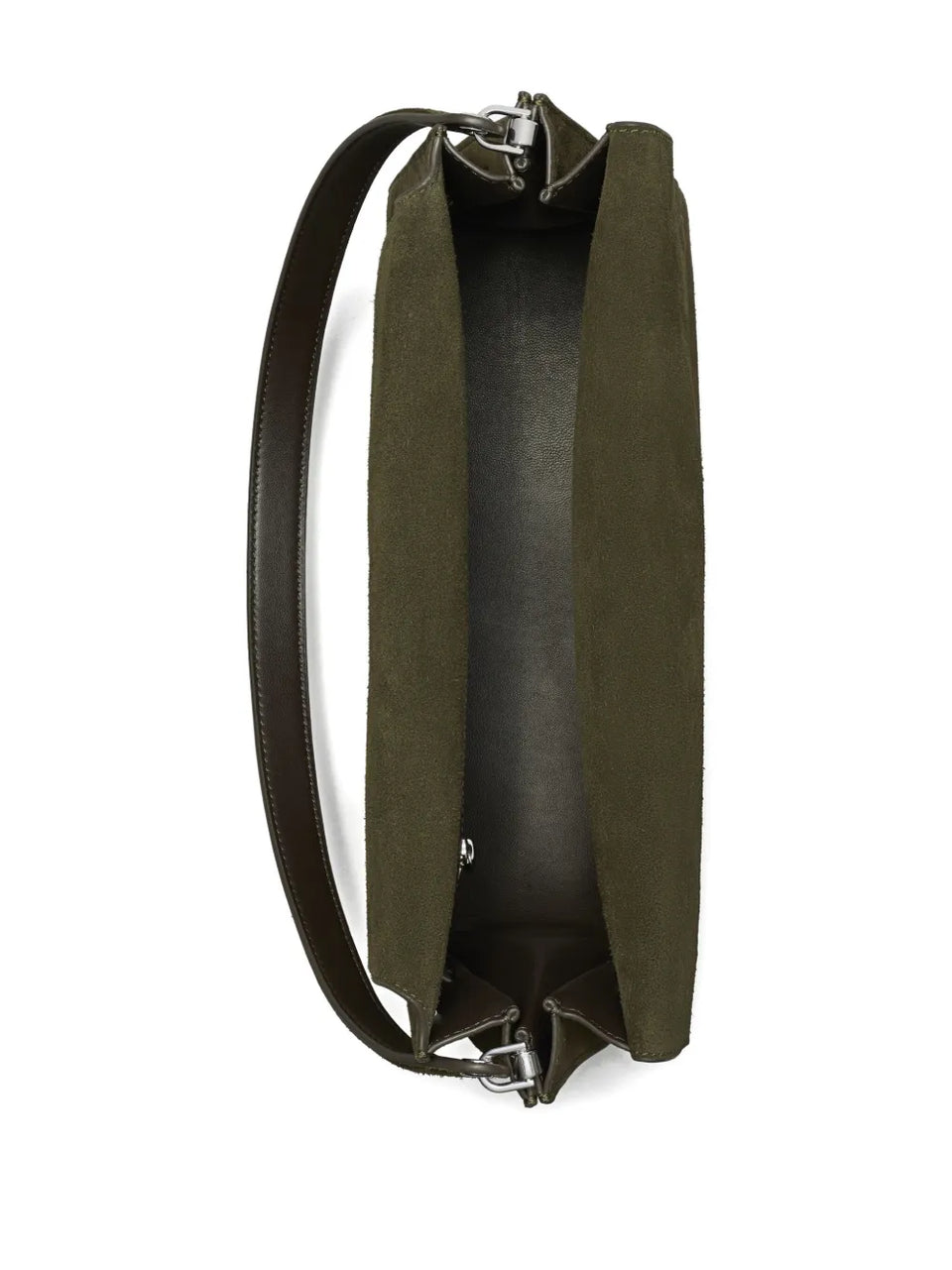 Large Lee Radziwill Suede Shoulder Bag