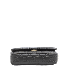 GG Milano Small Exotic Leathers Top Handle Bag - Black
