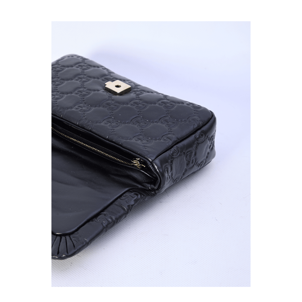GG Milano Small Exotic Leathers Top Handle Bag - Black