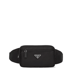 Re-Nylon Leather Belt Bag