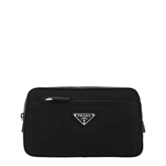 Re-Nylon Leather Belt Bag
