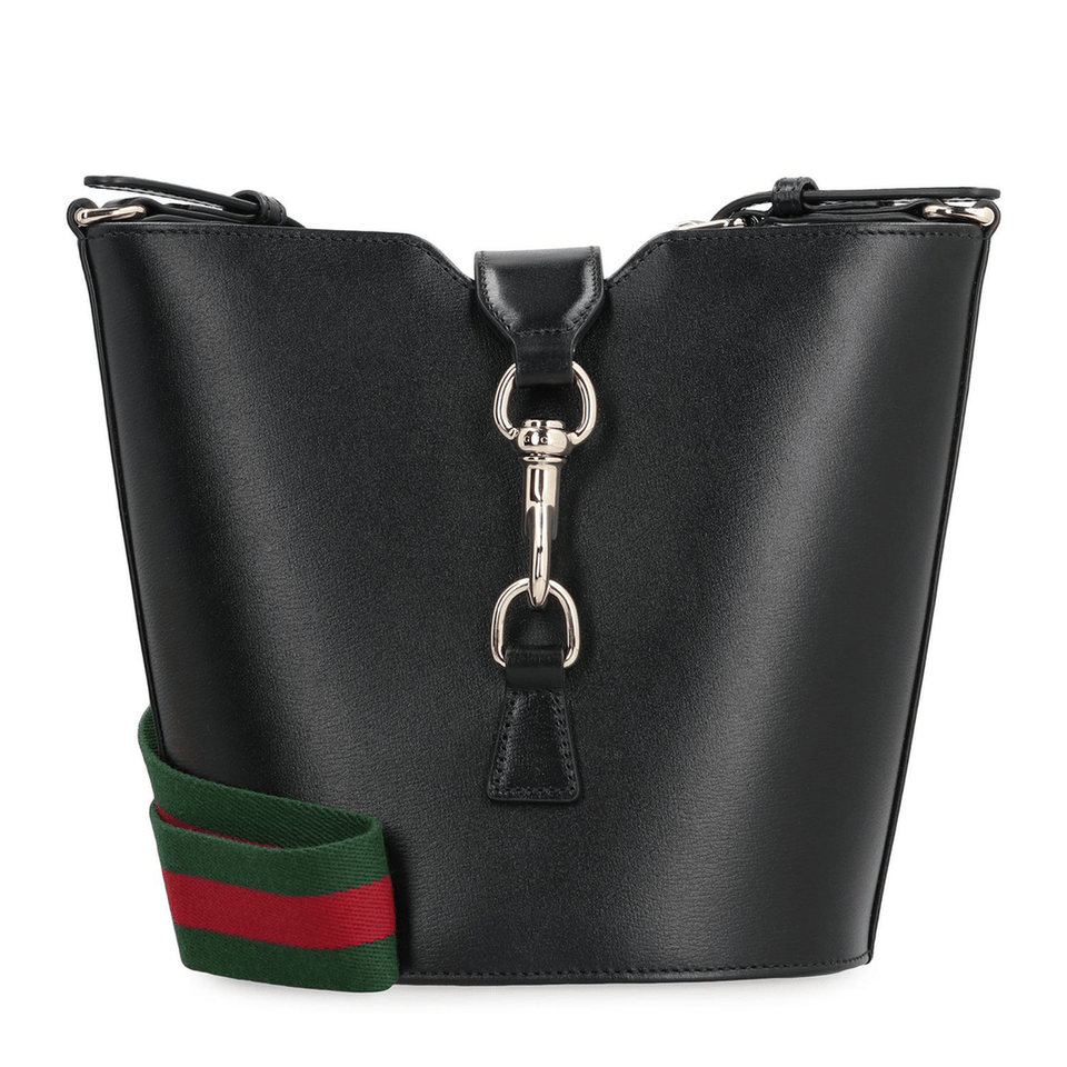 Diana Small Leather Tote Bag - Black