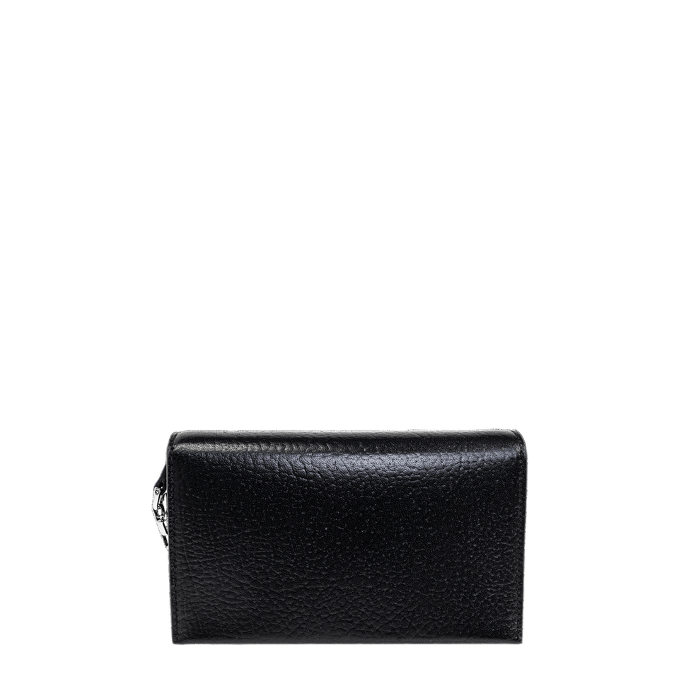 Mini Rectangular Cross-Bar Clutch Bag