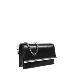 Mini Rectangular Cross-Bar Clutch Bag