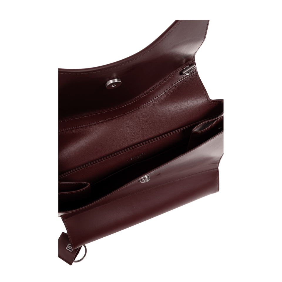 Nano Handbag Medium in Dark Burgundy