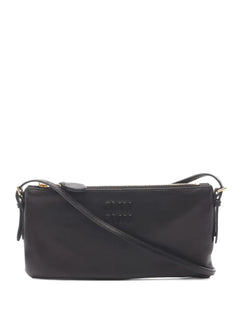2020s embossed-leather shoulder bag