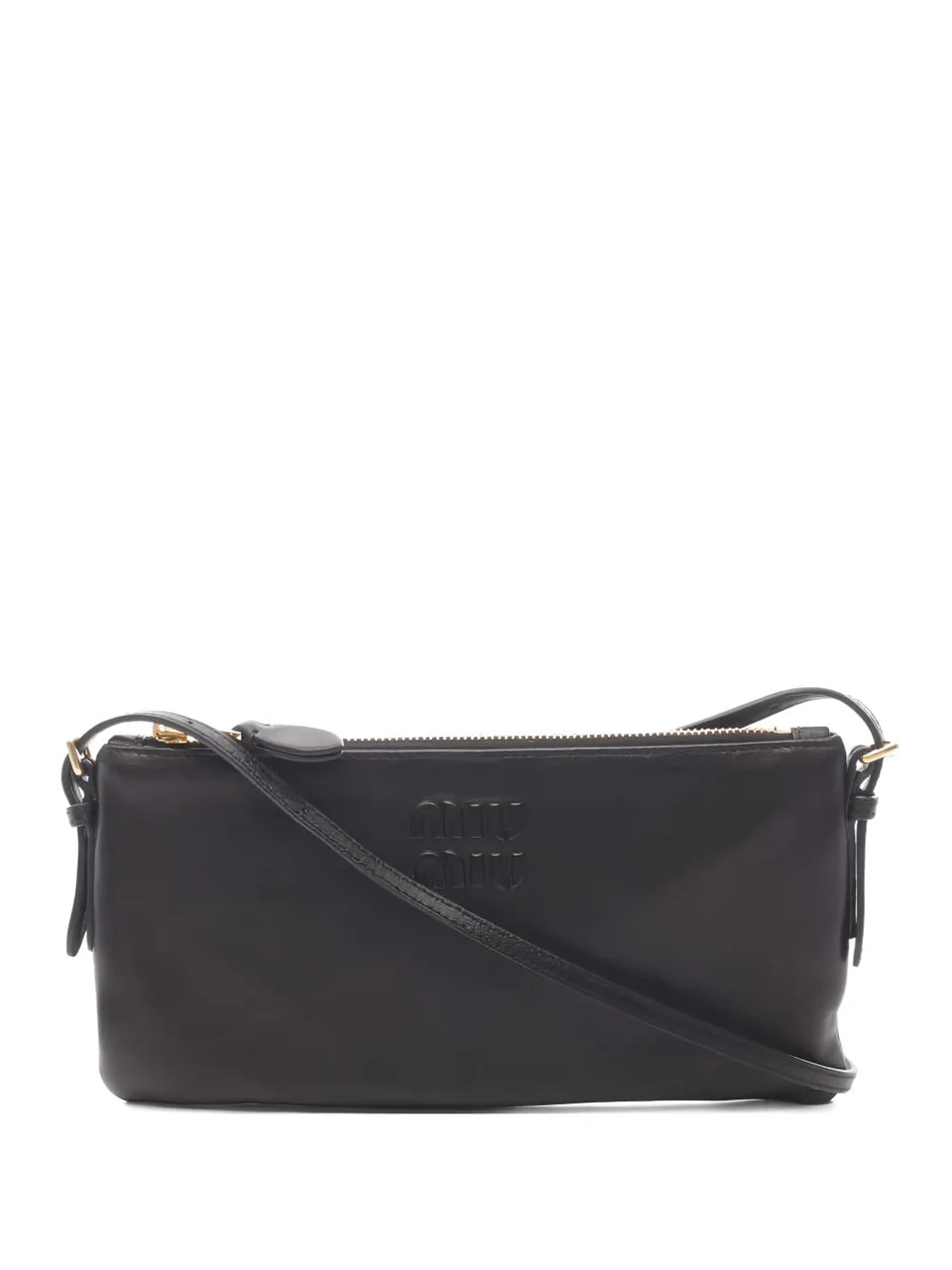 2020s embossed-leather shoulder bag