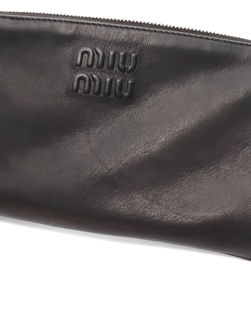 2020s embossed-leather shoulder bag