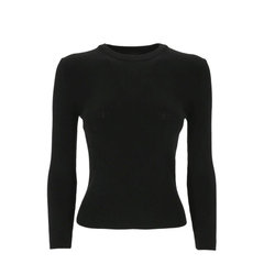 Open-Knit Wool Top